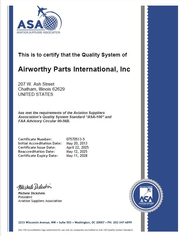 FAA AC00-56 Certification